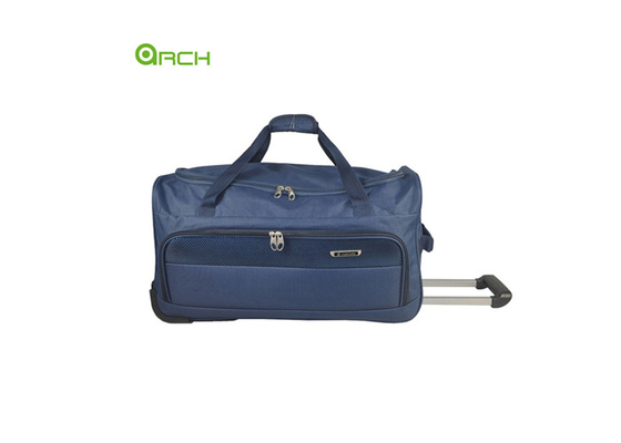 Duffle a ruote poliestere di rotolamento della borsa 600d dei bagagli con un Front Big Pocket