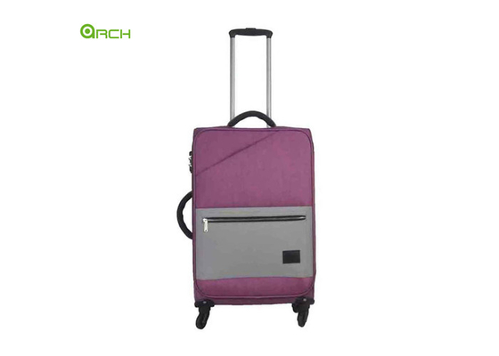 I bagagli parteggiati molli di viaggio leggero con la serratura di Tsa ed il in-coperchio due zippered le tasche