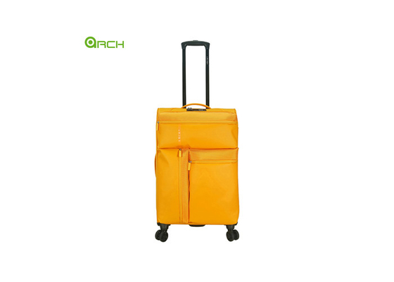 la borsa leggera materiale dei bagagli 1680d+PU mette con le ruote di volo