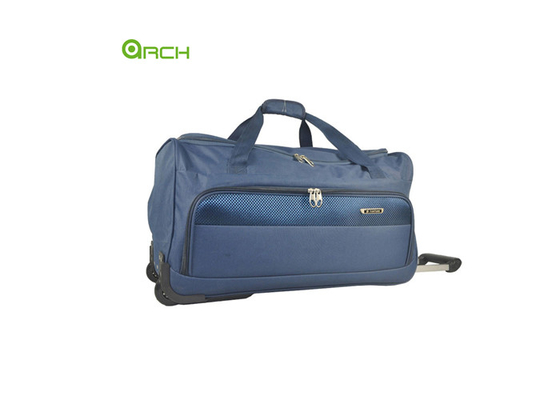 Duffle a ruote poliestere di rotolamento della borsa 600d dei bagagli con un Front Big Pocket