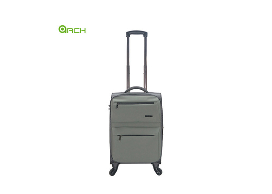 Al dettaglio bagagli da viaggio flessibili espandibili con ruote a spinner e chiusura Tsa