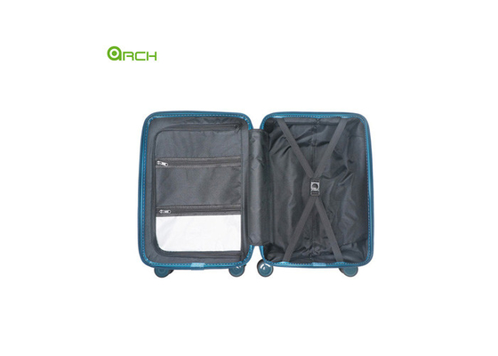Prezzo di fabbrica ABS+PC bagagli da viaggio in carrello con ruote a doppio giratore