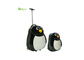 I bambini a 17 pollici del PC dell'ABS dell'OEM viaggiano borsa dei bagagli con stile del pinguino